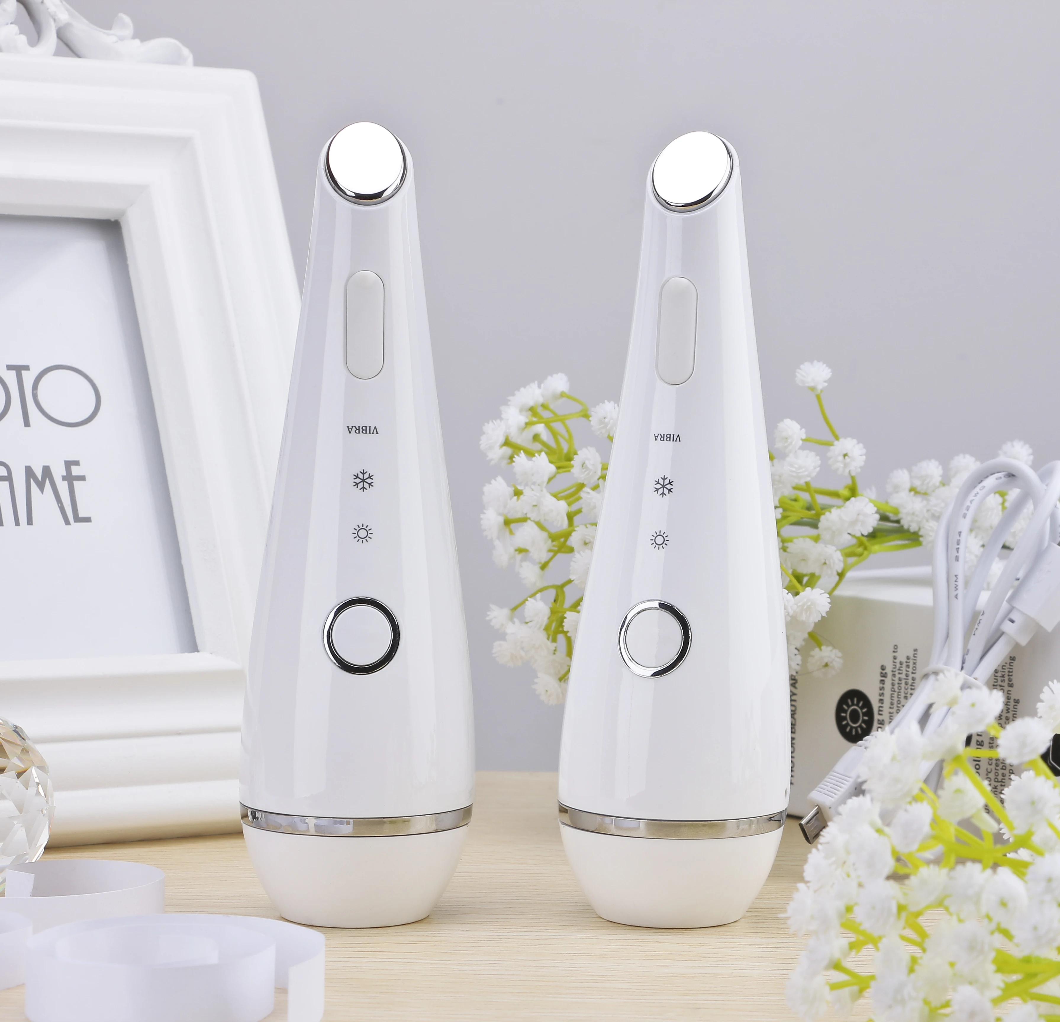
Handheld hot and cold hammer facial machine hot and cold hammer healthy and beauty products 