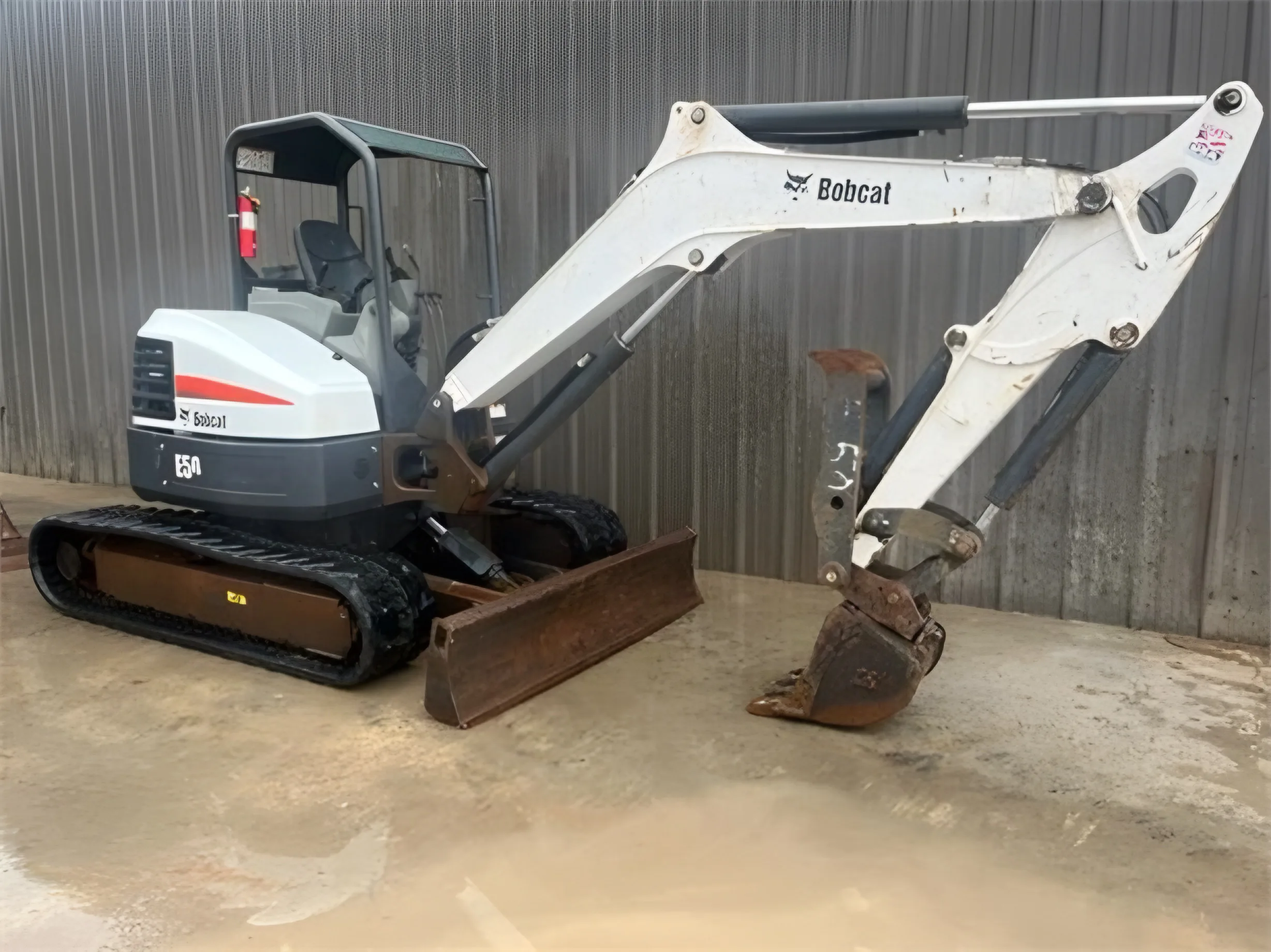 Buy Quality Used 2018 BOBCAT E50 excavator digger mini excavator All Series Of Hydraulic Digger Used Excavator