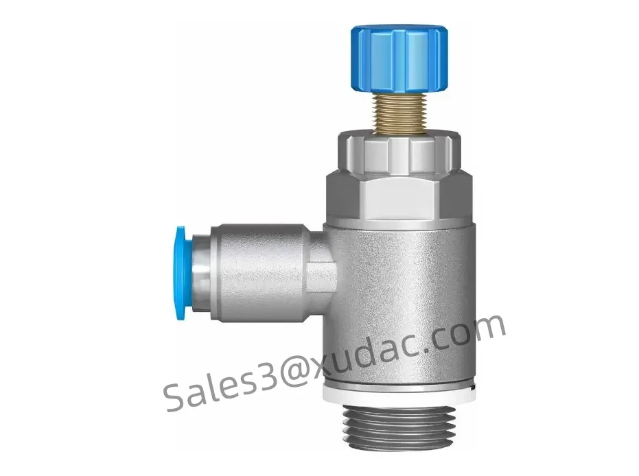 100% New and Original Air connector GRLA-3/8-QS-8-RS-D in stock