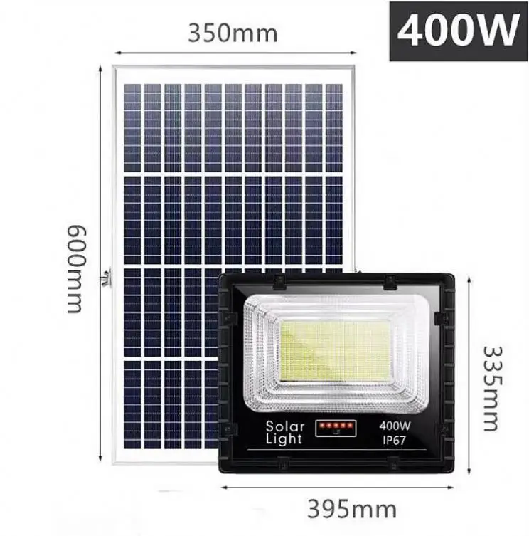 Stadium Sports Solar Powered Led Flood 60w 120w 200w 300w 500w 1000w Reflector Light