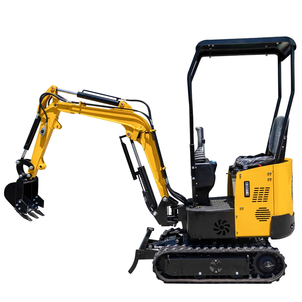 MK108 Mini Excavator China Cheap Excavator Micro Hook Machine Hydraulic Machine with1 Ton Operating Weight for Farming
