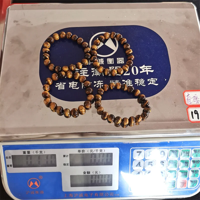 Natural Tiger eye stone crystals bracelet necklace beads jewelry bracelet wholesale bulk
