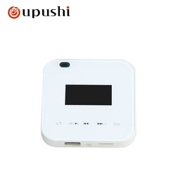 Умный мини цифровой настенный усилитель Oupushi подключенный к blue tooth подходит для домашней фоновой музыкальной
