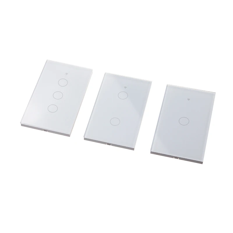 2 gang US standard smart light switch wifi remote control support tuya