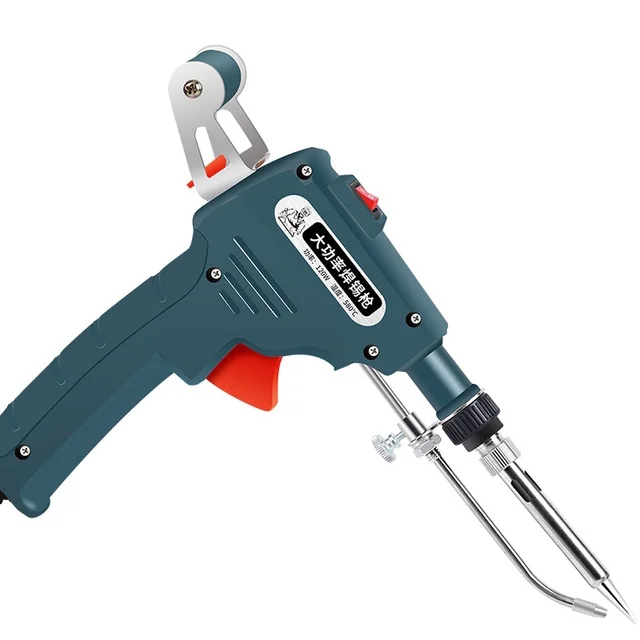 120W External Heat Type Internal Heat Type Manual Solder Gun Set to Send Tin Gun Electric Soldering Iron Circuit Board Soldering