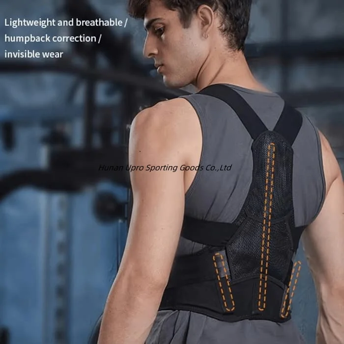 Adjustable Neoprene Shoulder Back Support Brace Belt China Wholesale Posture Corrector for Adults Pain Relief and Protection