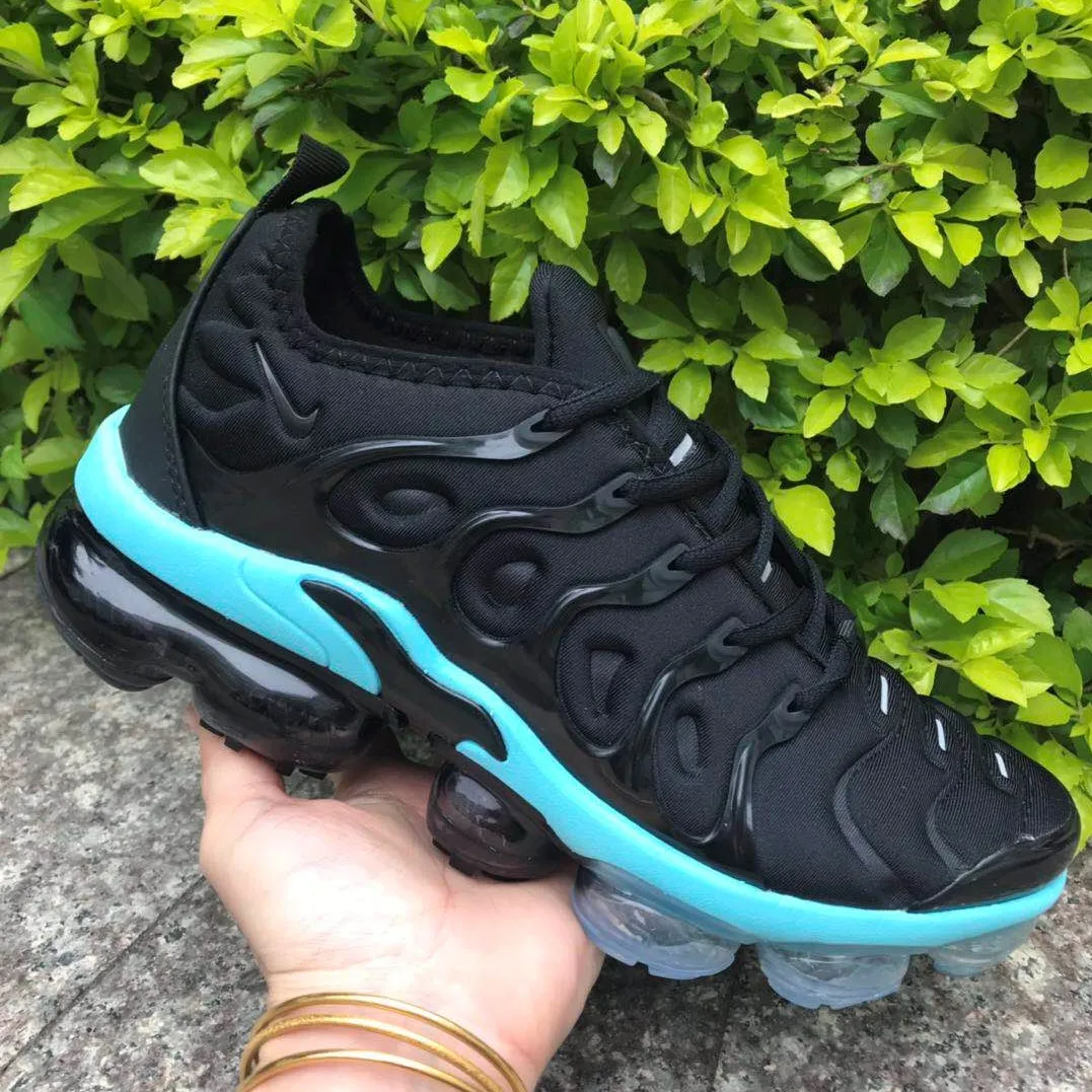  Модные кроссовки для мужчин Спорт логотип бренда Vapormax Tn плюс Баскетбол Nike