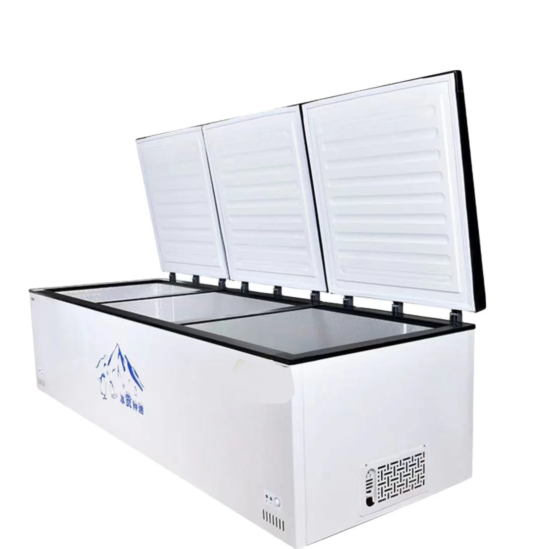 100L~2470L high quality commercial kitchen supermarket equipment commercial freezer