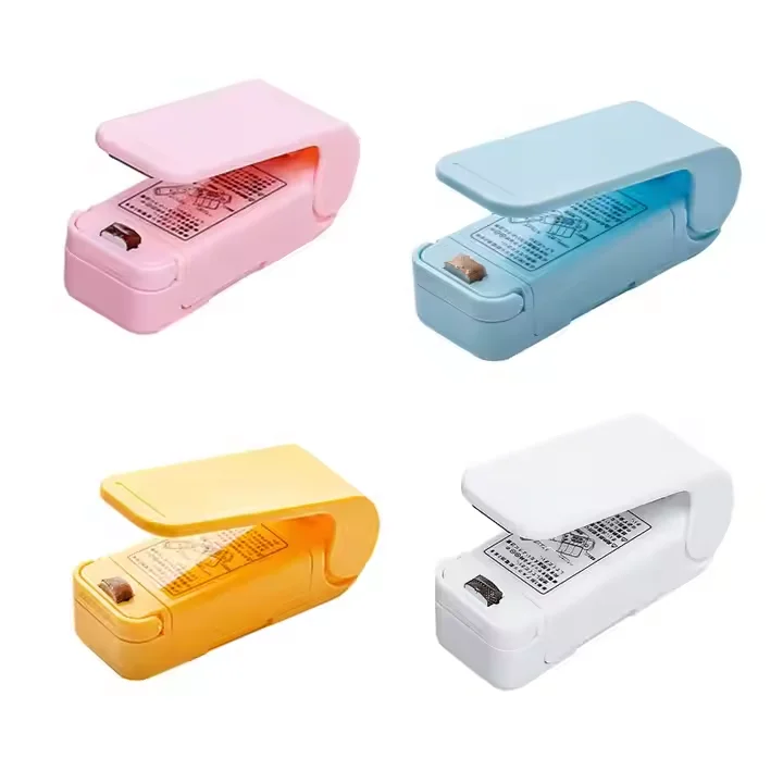 Food Saver Heat Sealing Machine Impulse Sealers Portable Household Manual Chip Mini Bag Sealer
