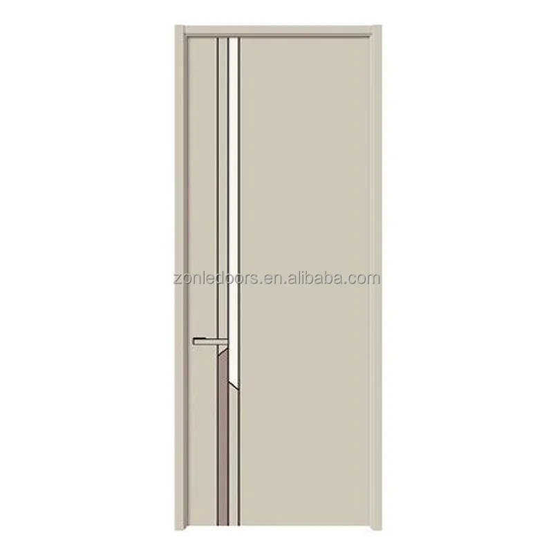 Wooden Door for Home Restaurant Construction Materials Building Interior for Houses Latest Design Pictures With Smart Lock Door