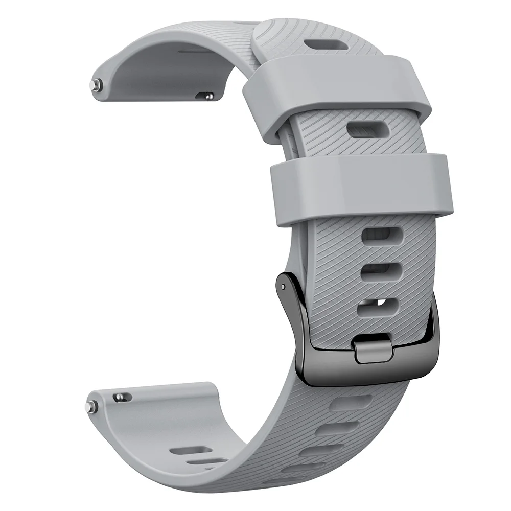 22mm Watch Bands Quick Release Sport Silicone Strap For Garmin Forerunner 255  Fenix 6 7 Smart Watch Bracelet
