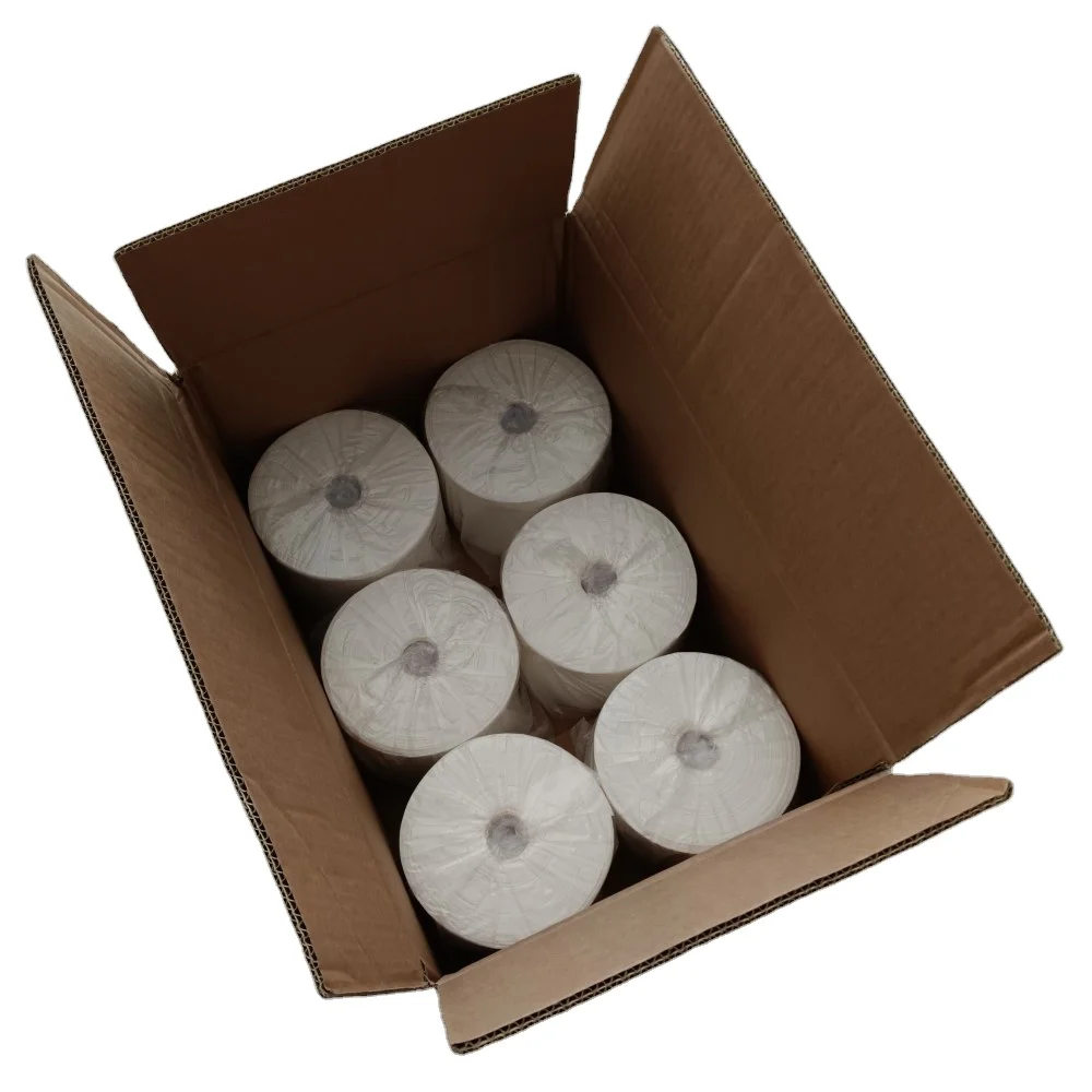 China Factory Zero Addition Roll Cloth Towel Super Soft Fabric Rolls for Wet Napkin Machine With 16m Each