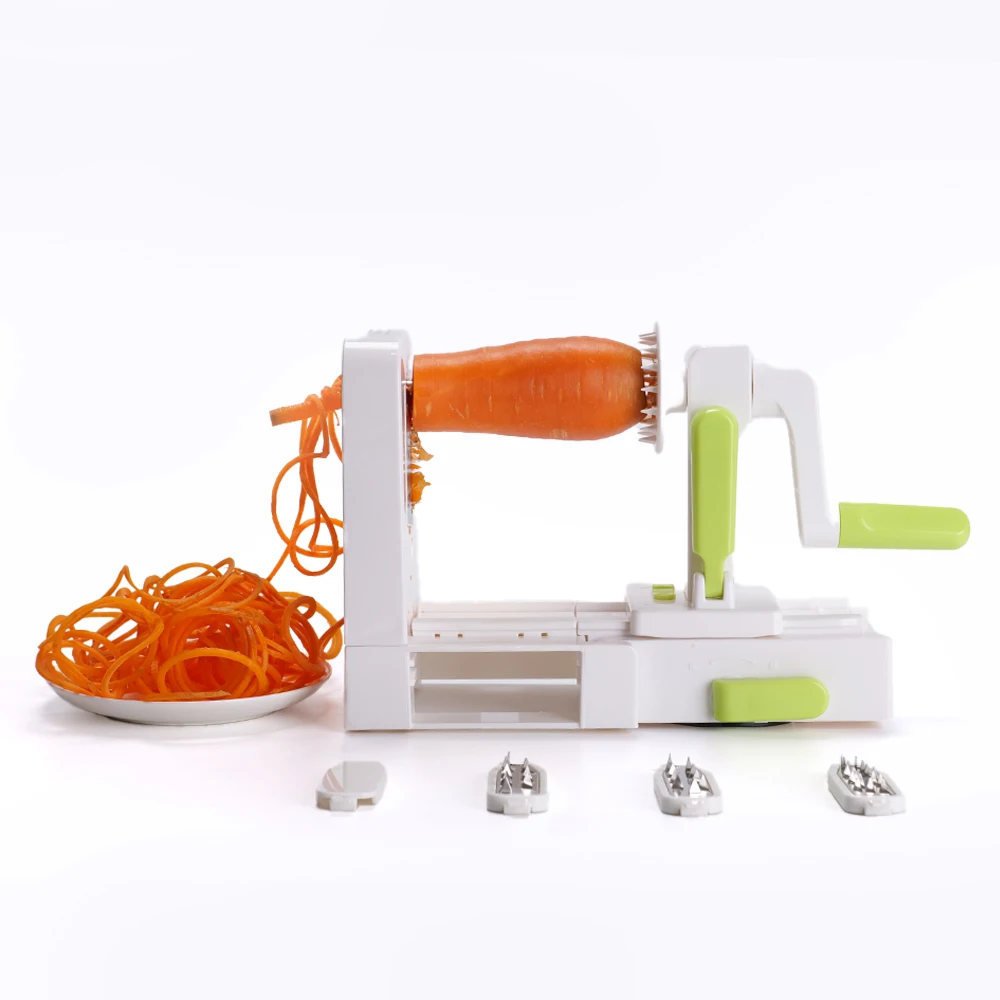 Home Kitchen Tools Easy To Wash Vegetable Slices Spiral Potato Slicer Manual Fruit Spiralizer