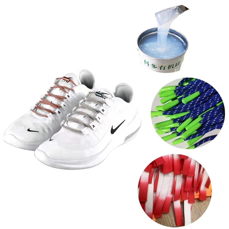 Supplier wholesale can be colored, good firmness tear-resistant soft waterproof glued fast shoe with head rope dipping ink