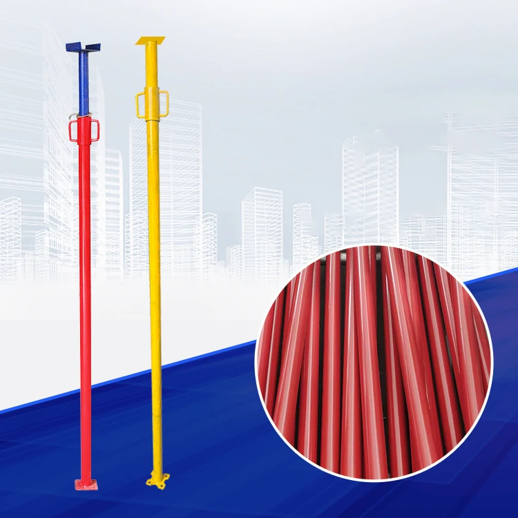 Span Adjustable Steel Props And Acro Jack For Scaffolding Support Shoring