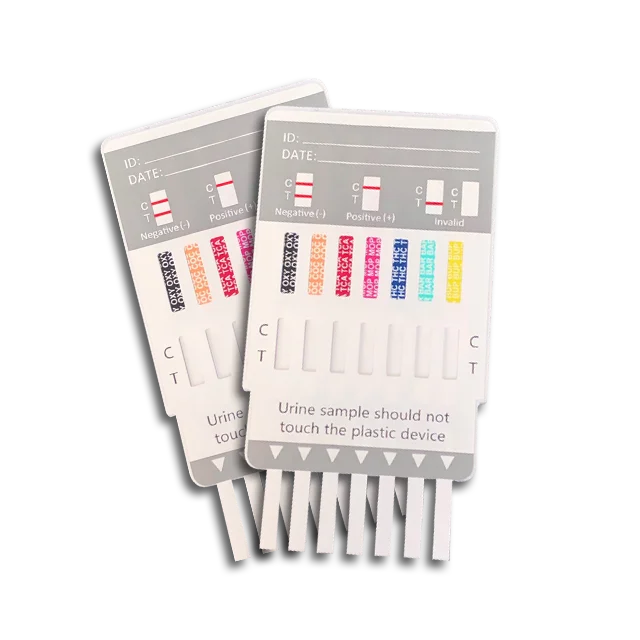 High Accurate One Step 12 Panel Doa Test Drugtest Card Multi Drug Abuse Test Kit