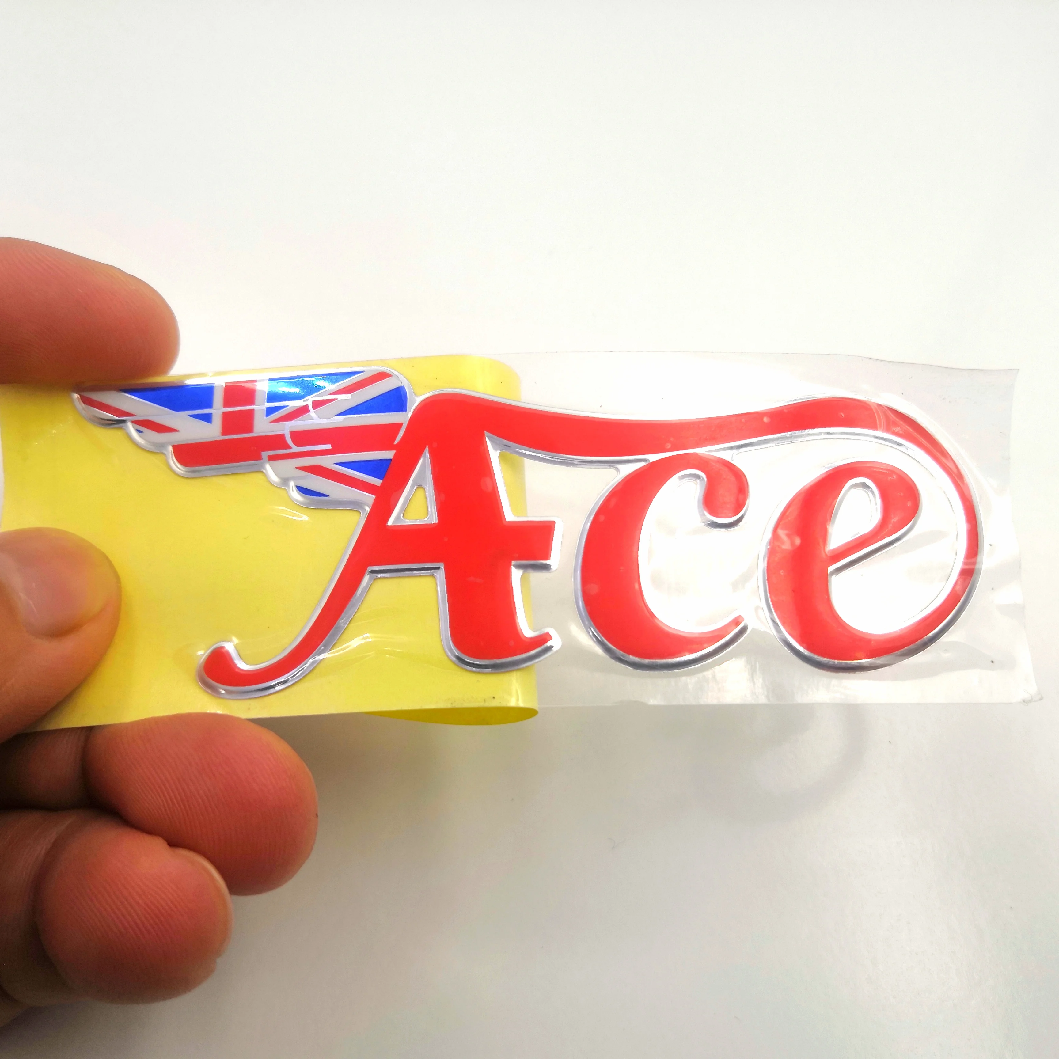 Custom self Adhesive Car Bumper sticker PVC Printing Motorcycle Decorative Stickers Label