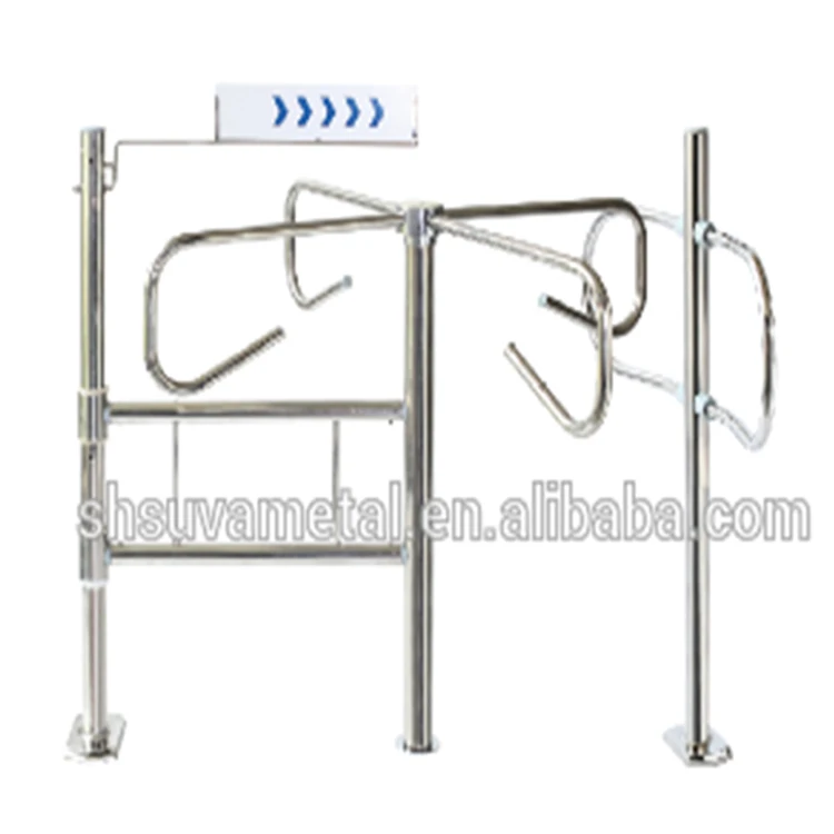 Коммерчески пешеходные ворота двери качания супермаркета Turnstile