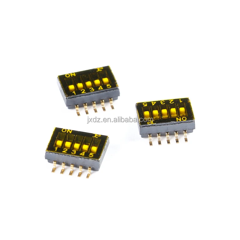 DSHP05TSGET 1 27 мм Шаг 5-bit SMD DIP-переключатель/рычажный переключатель