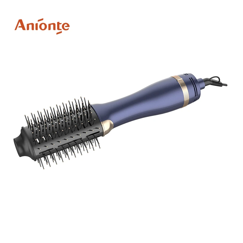 ANIONTE hair Dryer brush HOT AIR STYLERS Fast Hair Straightener Brush dryer brush hair dryer