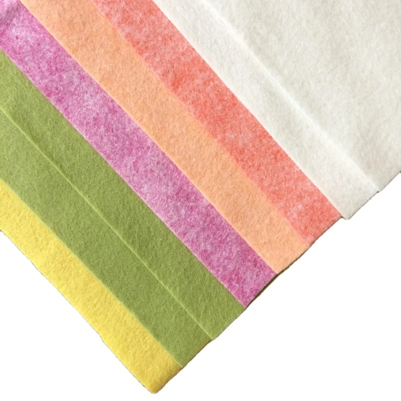 High standard automotive interior needled non-woven automotive interior back rubber felt color can be customized