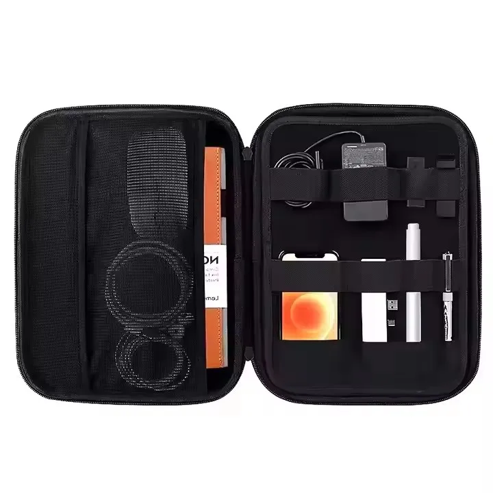 Hard Shell EVA Tablet Sleeve Case Travel Tablet Protective Organizer Office Laptop Pen Cable Charger Electronics Stationary Bag