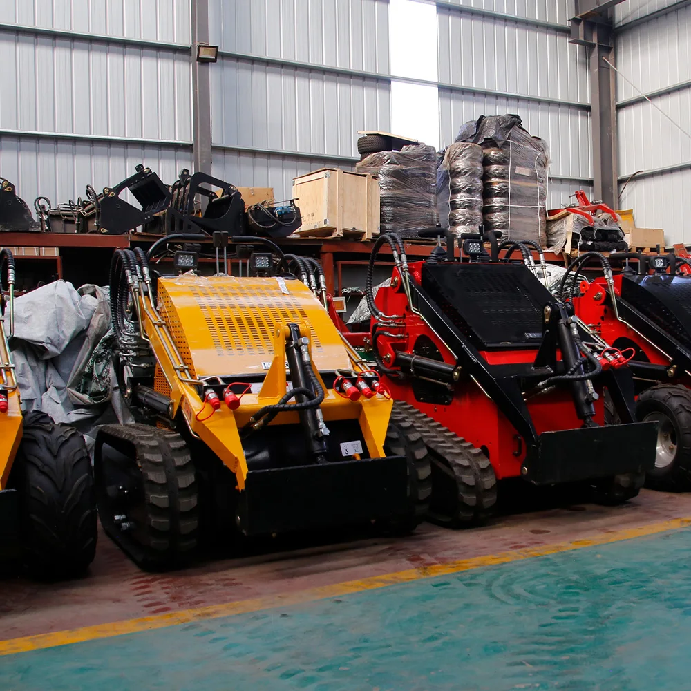 Chinese Direct Selling Mini Track Skid Steer Loader EPA engine Factory Price skid steer