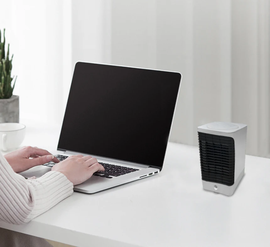 In stock 950W Fan Heater PTC Ceramic Heating Timer control Element Auto Shake Portable Human body sensing heater