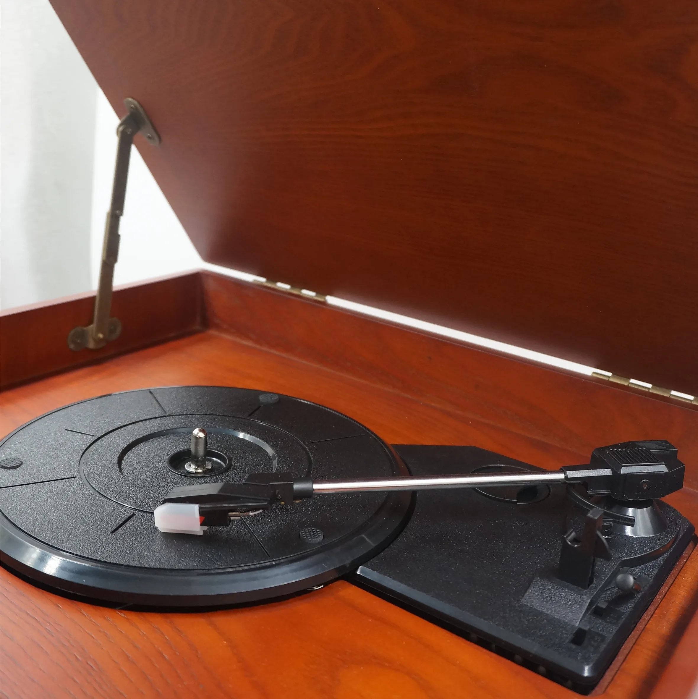 Wholesales Retro Wooden Vinyl Records Player / Gramophone / Phonograph / Antique Vintage Turntable