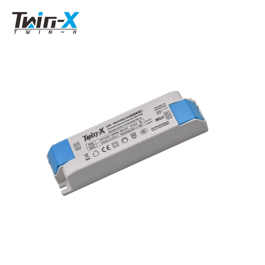 Manufacturers over CE CCC flicker-free 25W30W40W external panel light constant current led driver for led panel lights