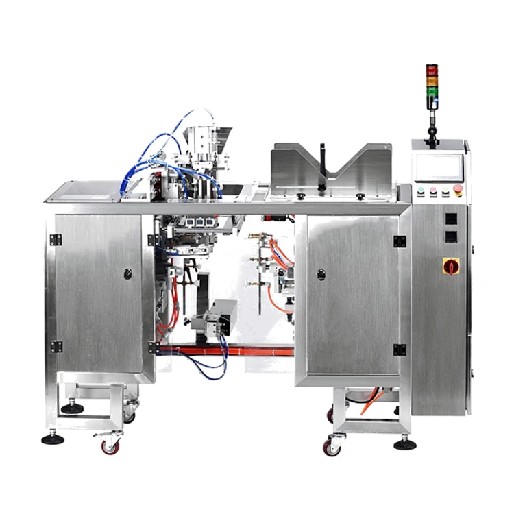 Automatic Nuts Grain Weighing Filling and Packing Spices Powder Machine for Zipper Bag