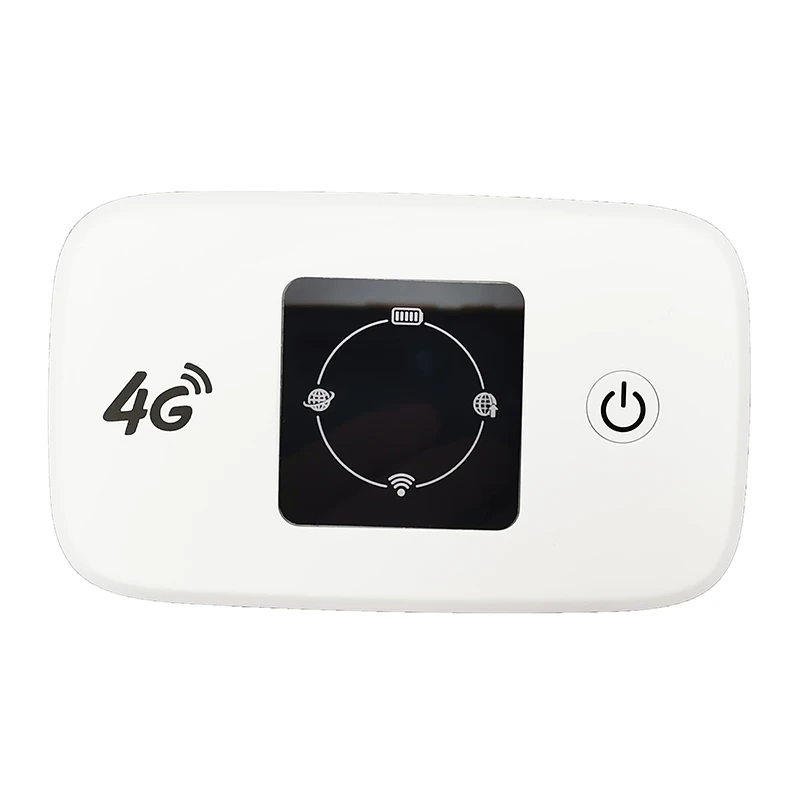 cheap price LTE LCD LED mifis 4g router with sim card pocket router Type-C 2100mAh  4g router pocket wifi