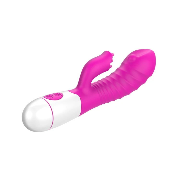 
Wholesale Silicone Rechargeable Tongue Licking Nipple Clitoral G-Spot Female Vagina Rabbit Dildo Vibrators Sex Toy For Women 