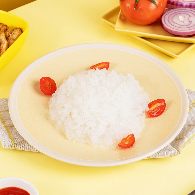 No Odor Konjac Diabetic Rice Organic Low Calorie Gluten Free Instant Keto Konjac Rice Vegetarian Food