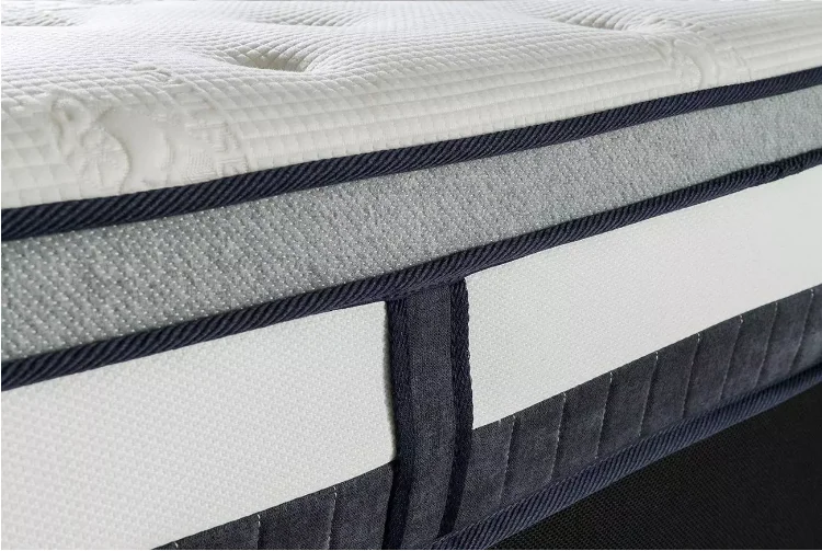 5 Star Hotel Luxury Queen King Size Mattresses Euro Top Pocket Spring Mattress Nature Latex Gel Memory Foam Bed Furniture in Box