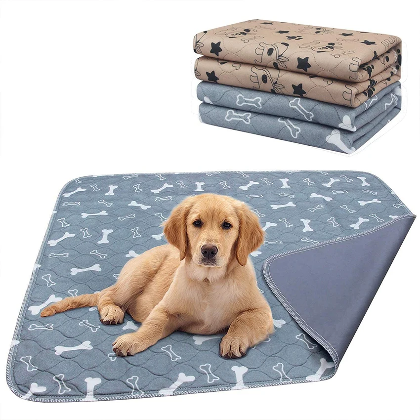 High Quality Puppy Pad Travel Cloth Washable Dog Sanitary Anti-slip Pads Pet Training Pads