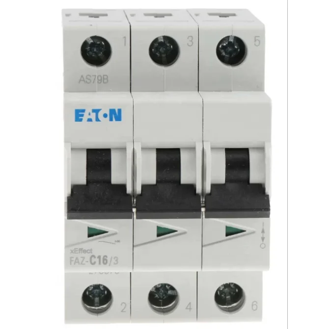 Original EATON ELECTRIC Over current switch Model:FAZ-C16/3-N FAZ-C16/3-NA FAZ-C16/3-RT Miniature circuit breaker (MCB)
