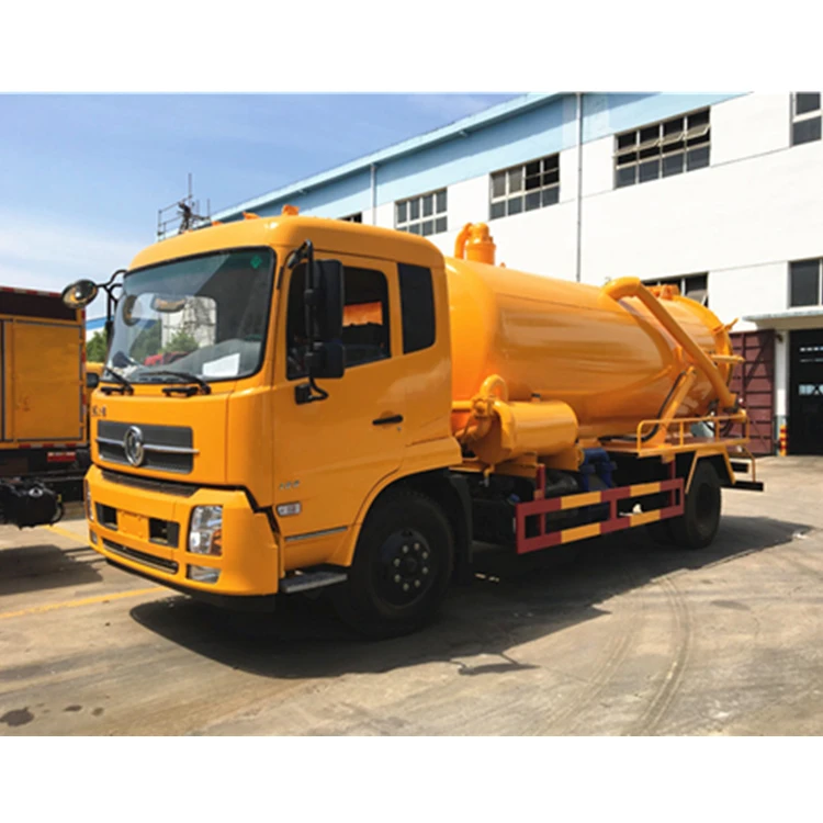  DONGFENG TIANJIN 4X2 10000 литров вакуумный грузовик для очистки сточных вод в