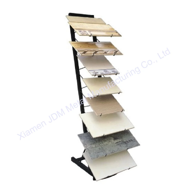 Customize Retail Metal Racking Adjustable Rack Ceramic Tile Display Stand Racks Shelves