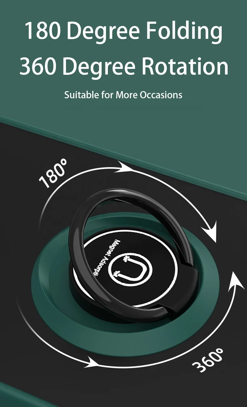Matte Translucent 3 In 1 Phone Case Back Cover with 360 Magnetic Ring for Huawei P40 Pro P30 lite Mate 30 20 Y7p nova 7i P smart