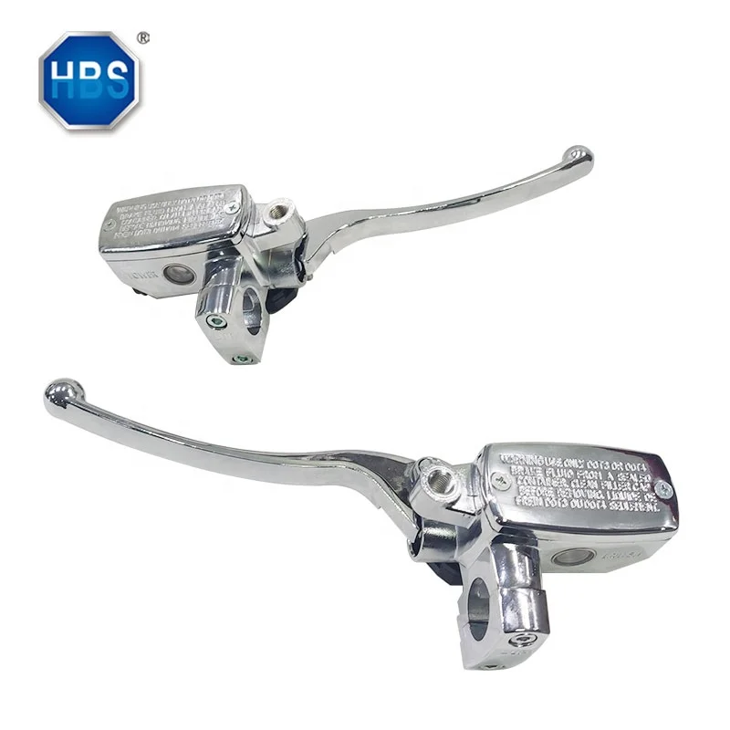 S-uzuki K-awasaki Y-amaha H-onda OEM# 53175-MRI-671 Chrome Front Left & Right Hand Brake Master Pump