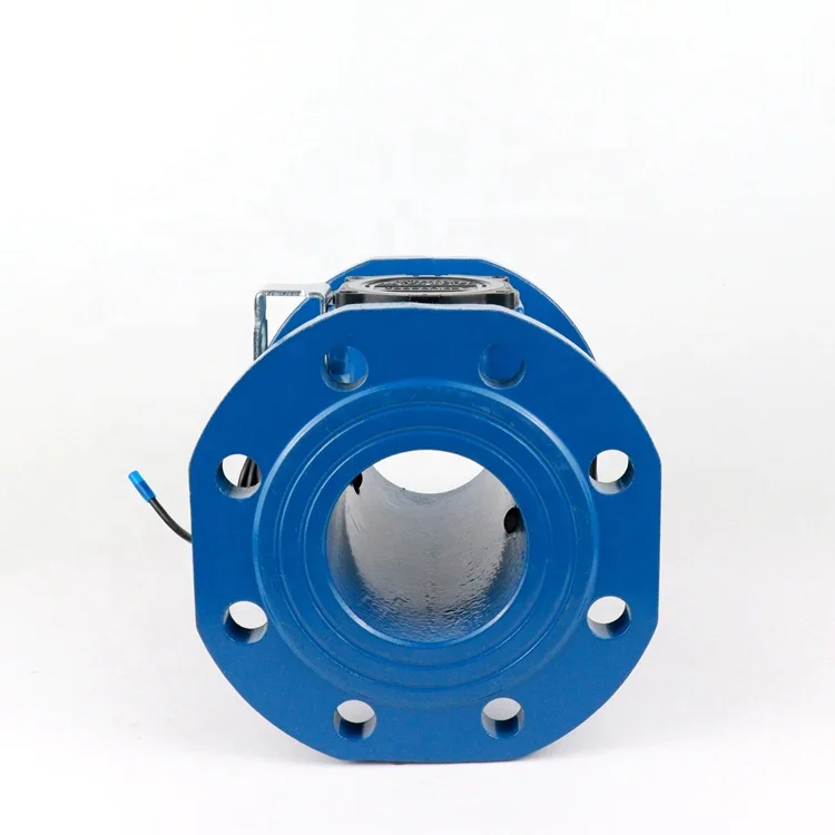 Небольшой цифровой пульт дистанционного управления фиксированный Датчик потока жидкости IP67 промышленный Rs485 ультразвуковой расходомер водопроводной воды