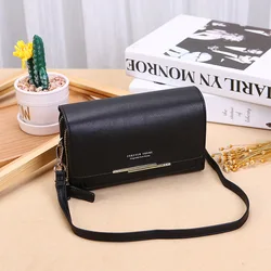 Women Wallet Set Retro Luxury PU Leather Clutch Long Wallets Leather Bloing Tri-fold card Holder Wallet Letter Purse