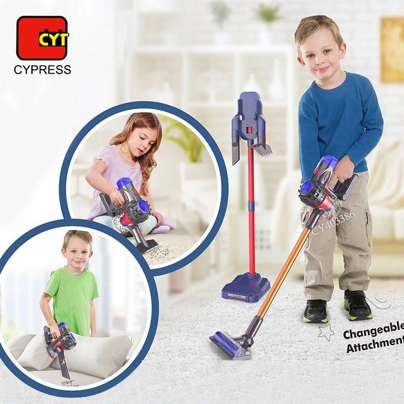 changeable attachment B/O cleaning toy kids vacuum cleaner toy