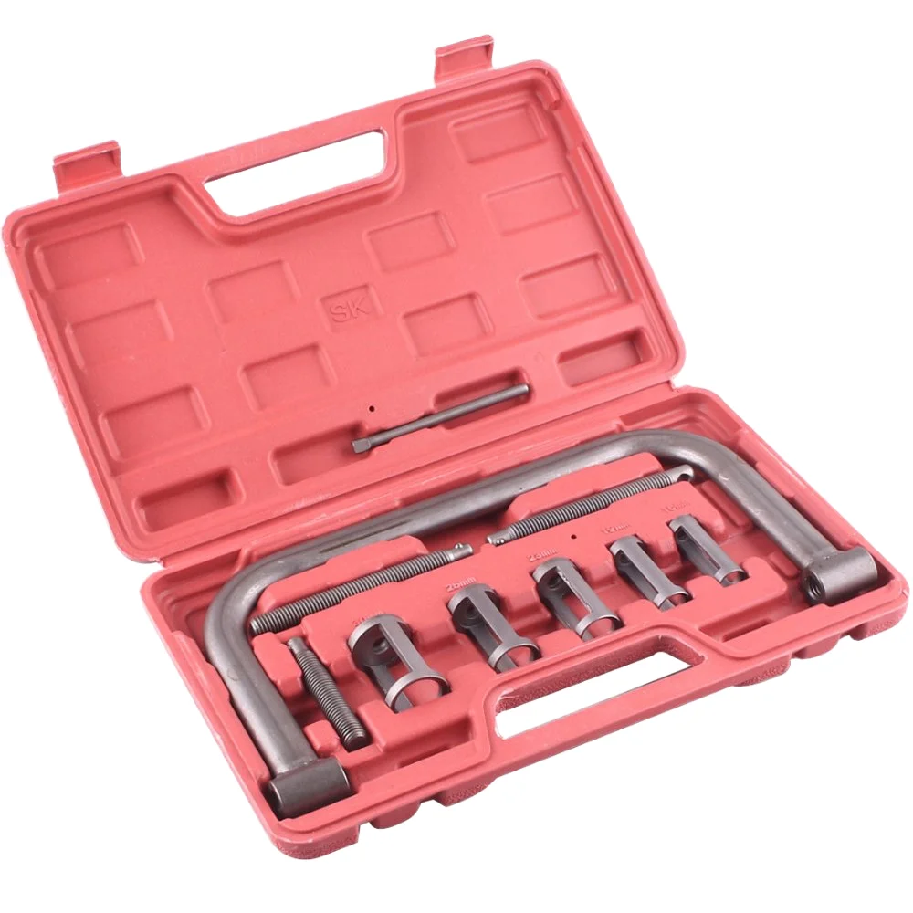 High Quality 10PCS Valve Spring Compressor Kit Engine Disassembly Installation Tools