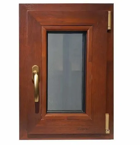 LongTai (Rokee)Sound Proof solid Wood Window triplex Glazed Glass Aluminium Doors and Windows aluminium tilt & turn windows
