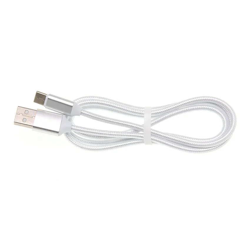 1M USB Charger Cable Nylon Fast Charging Data Cord For iPhone 11 12 13 14 Pro Max XS XR X 8 7 6 Plus iPad Charge Wire