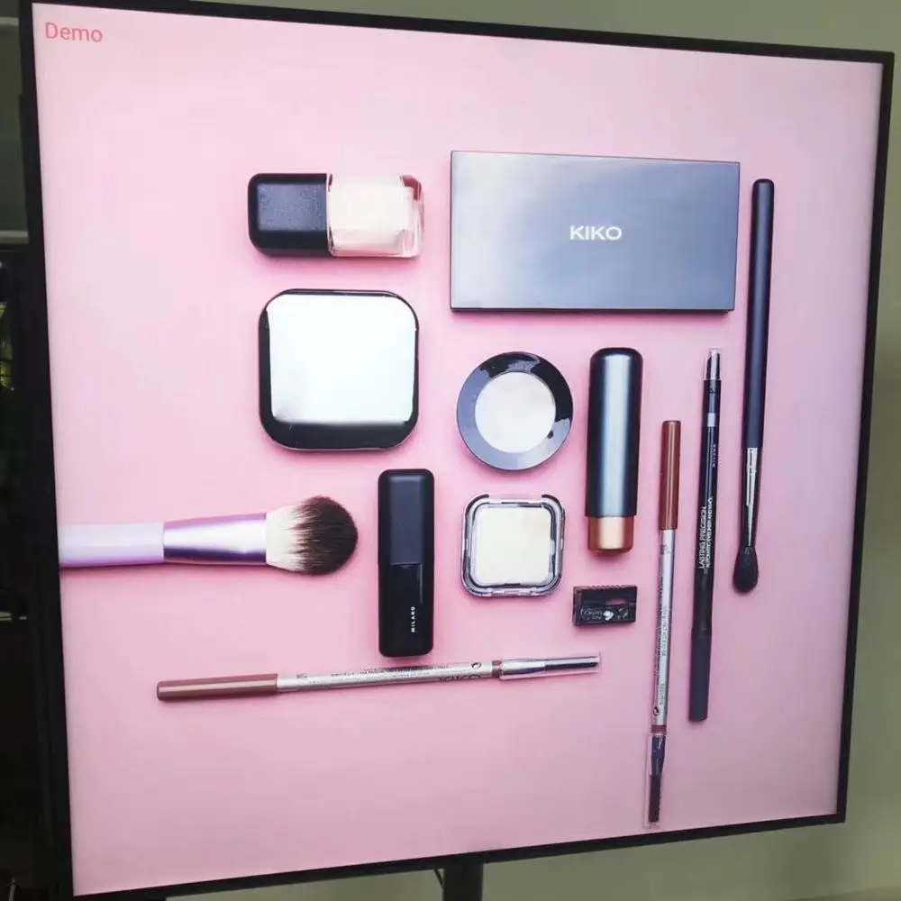 Square smart LCD shelf screen