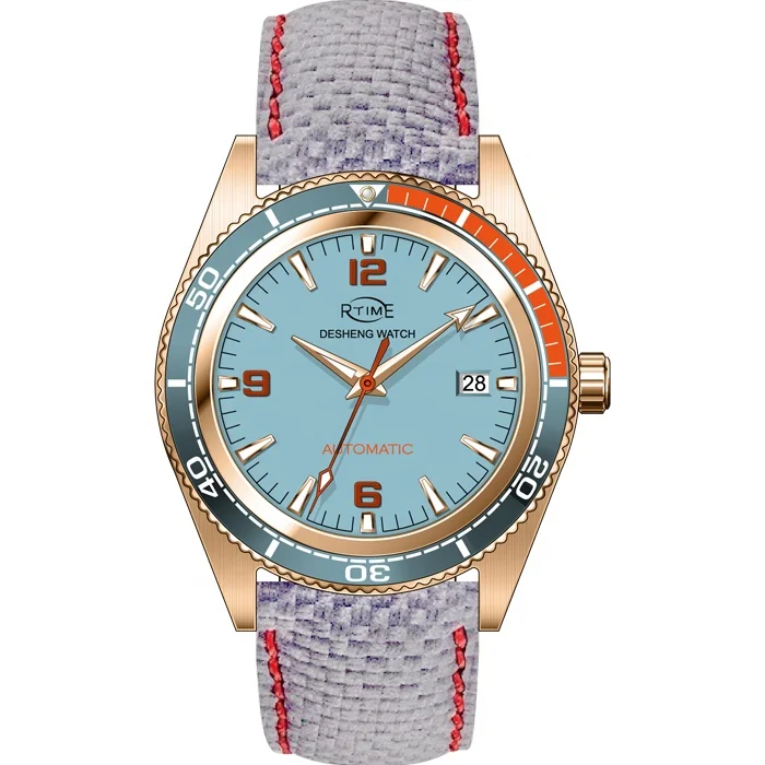 Diver Watches Men Wrist Luxury NH35 Automatic Movement Custom Logo Watches SEIKO Stainless Steel Guangdong Branded Watches Round