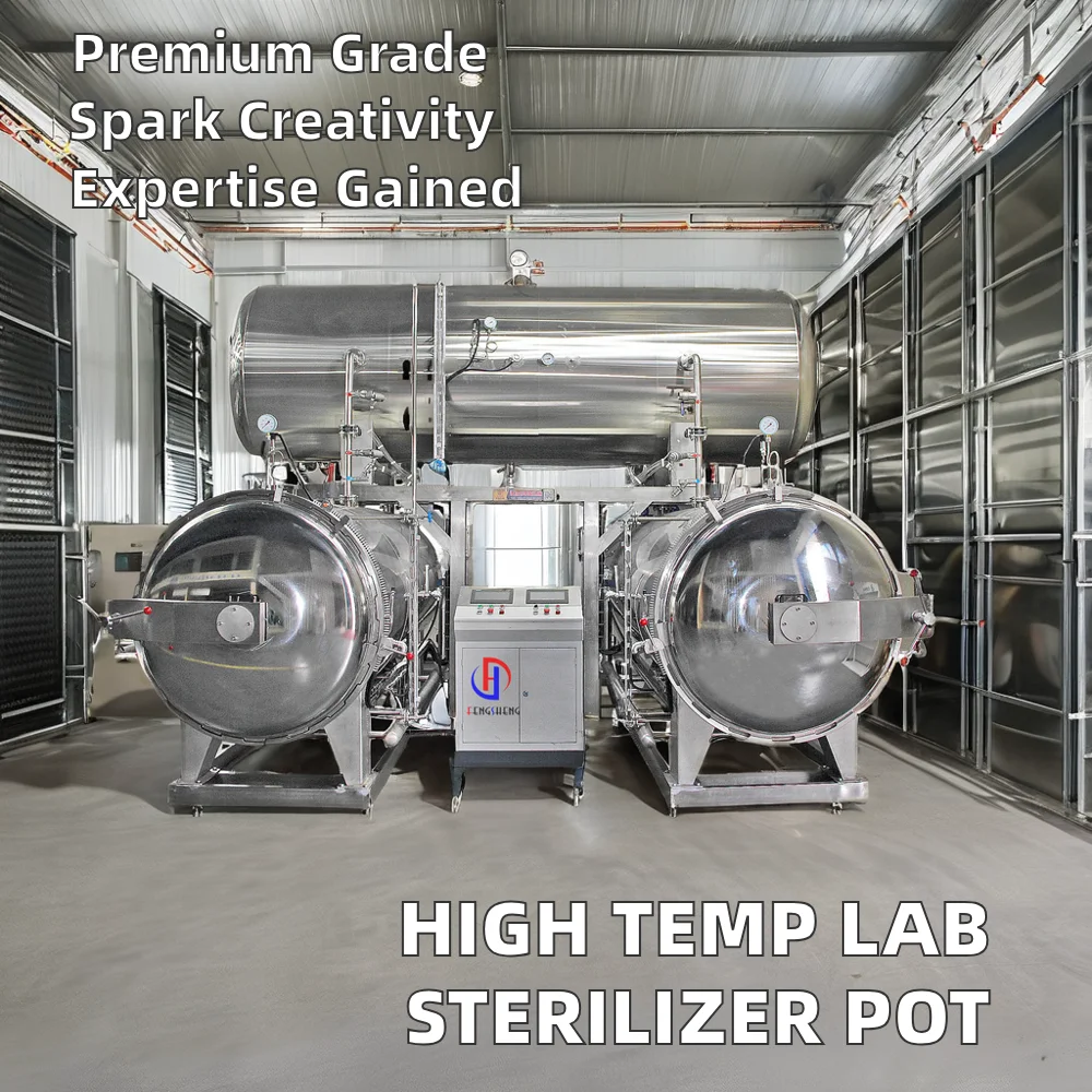 High-Temperature High-Pressure Horizontal Autoclave Sterilizer Machine Automatic Laboratory Steam Sterilization Food Sterilizer